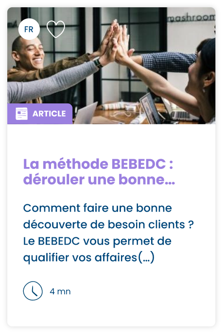MyAcademy catalogue de formation methode BEBEDC